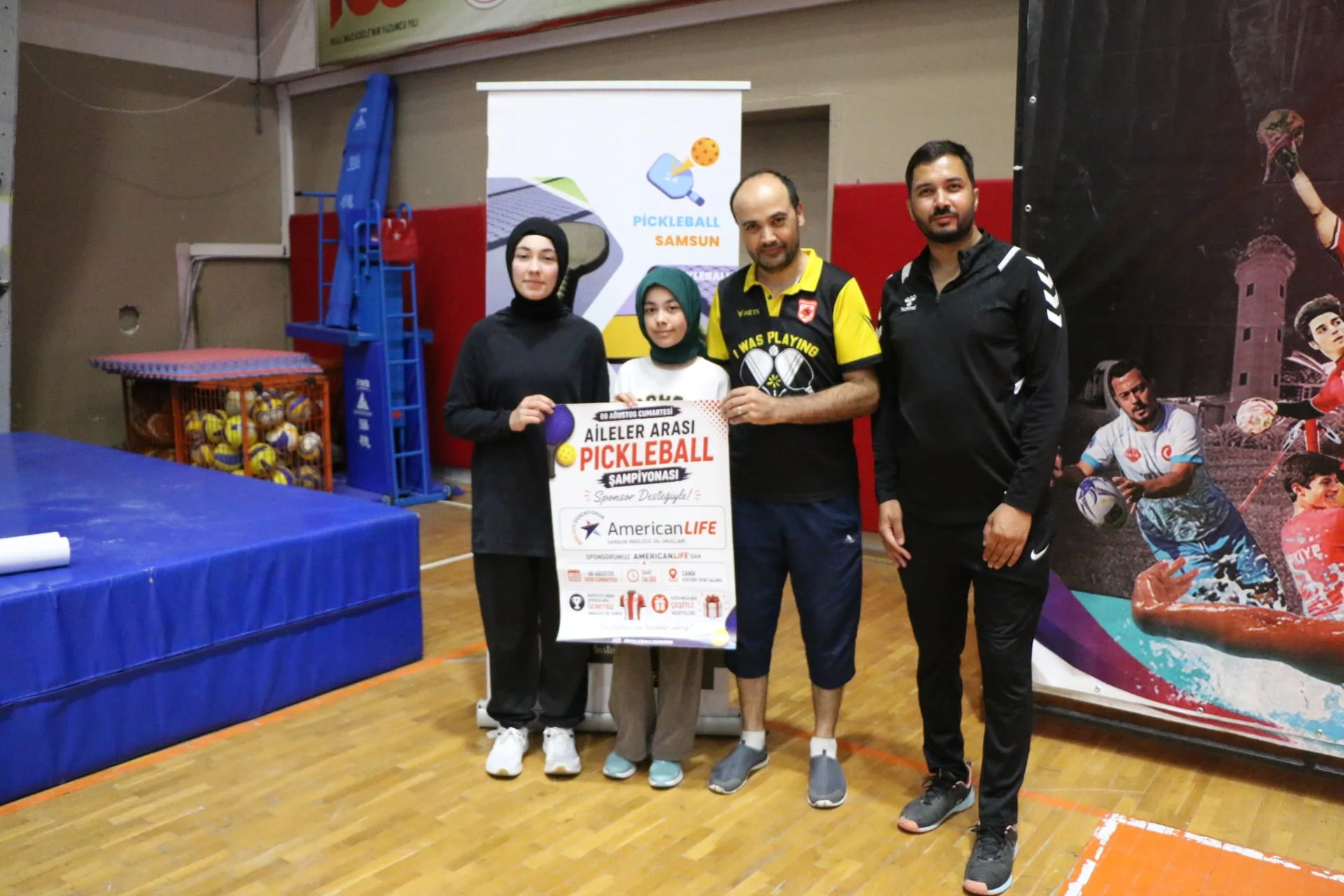 Samsun’da Aileler Arası Pickleball Şampiyonasına 420 Sporcu Katıldı - Fotoğraf 13