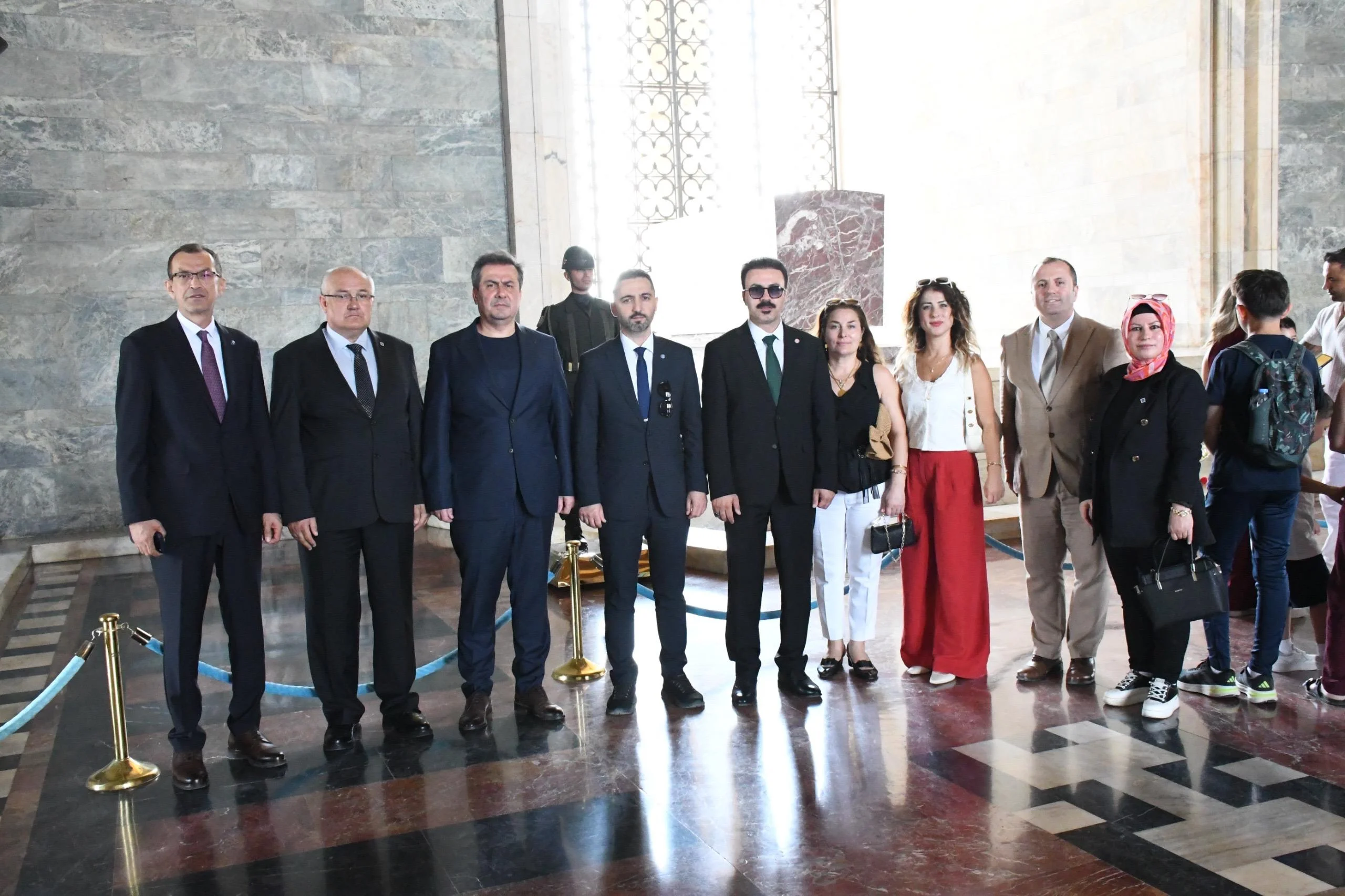 Samsun SMMMO Heyetinden Anıtkabir'e Anlamlı Ziyaret - Fotoğraf 1