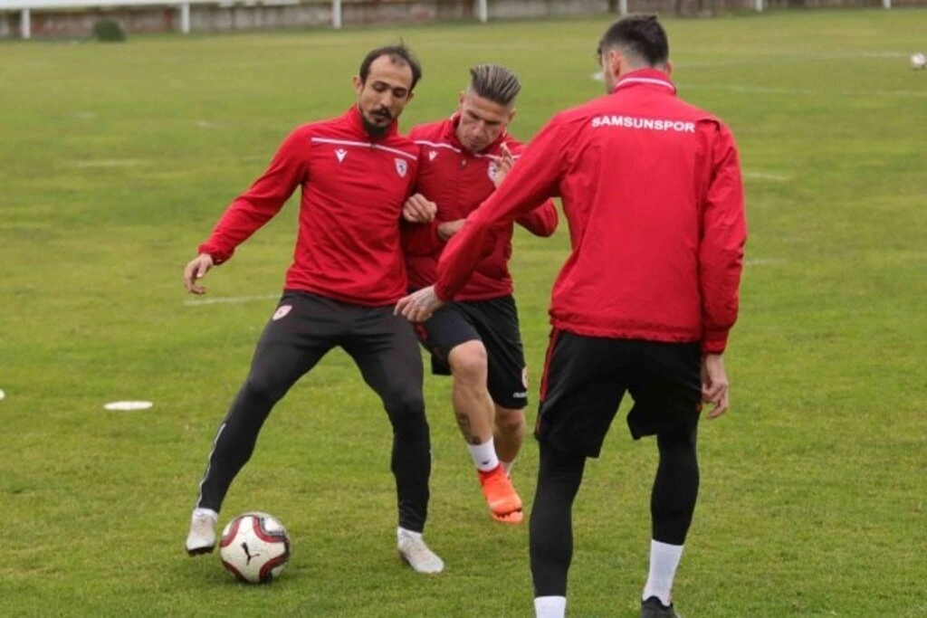 Samsunspor Antrenmanından Görüntüler - Resim 1