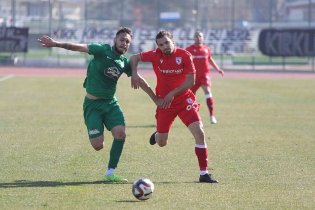 Kırklarelispor - Samsunspor maç fotoğrafları - Resim 4