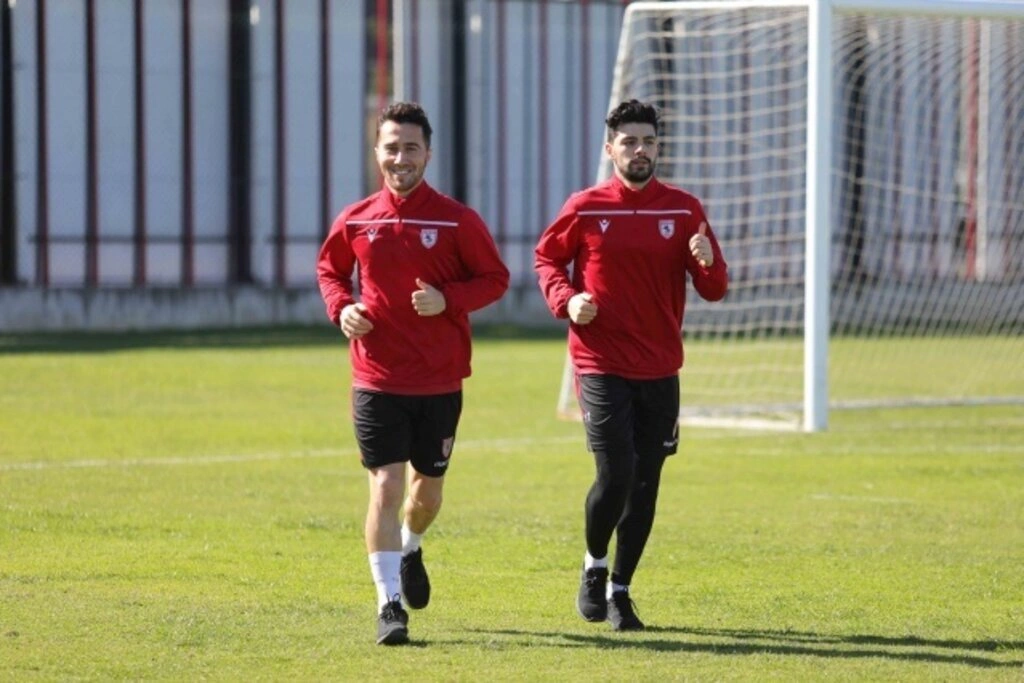 Yılport Samsunspor Antrenmanında Tatlı Sürpriz. - Resim 6