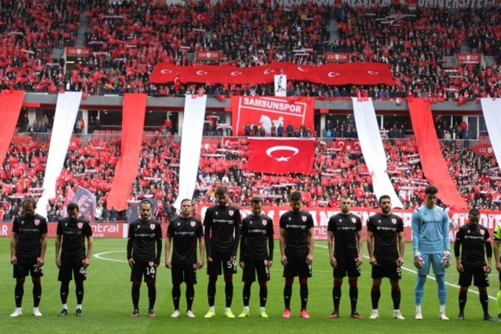 Samsunsporlu futbolculardan asker selamı, Samsunspor İnegölspor maç fotoğrafları - Resim 22