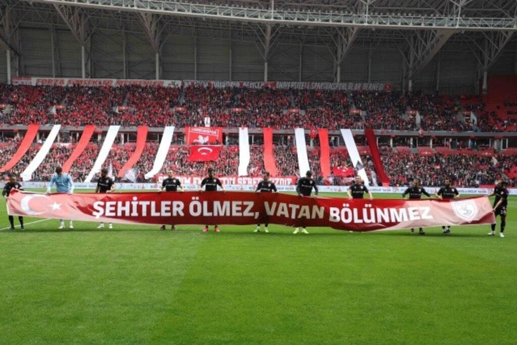 Samsunsporlu futbolculardan asker selamı, Samsunspor İnegölspor maç fotoğrafları - Resim 23