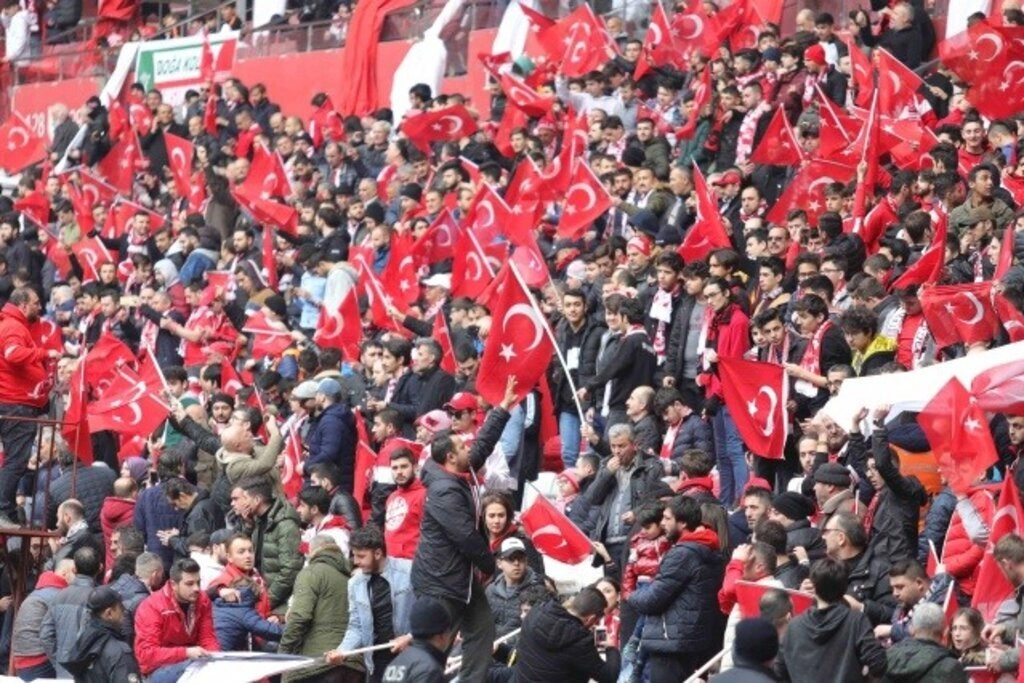 Samsunsporlu futbolculardan asker selamı, Samsunspor İnegölspor maç fotoğrafları - Resim 26