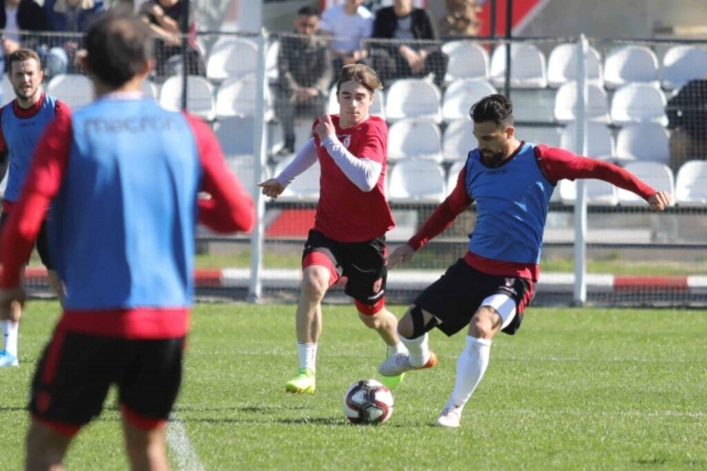 Samsunspor'da Sancaktepe maçı hazırlıkları - Resim 1