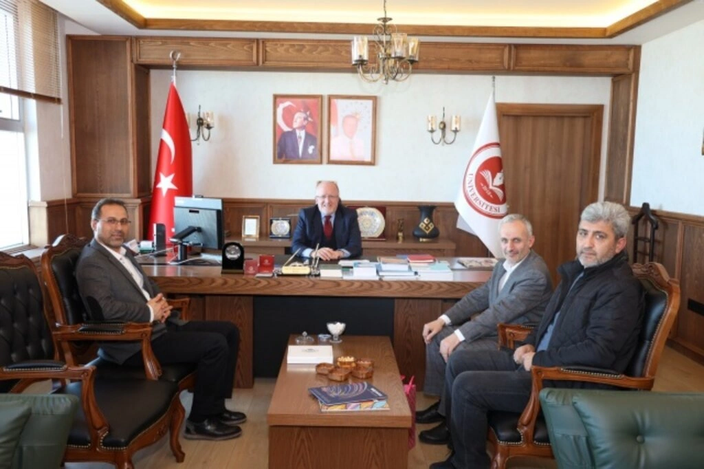 Tekkeköy Anadolu İmam Hatip Lisesi İdarecileri Samsun Üniversitesi'ni ziyaret etti - Resim 3