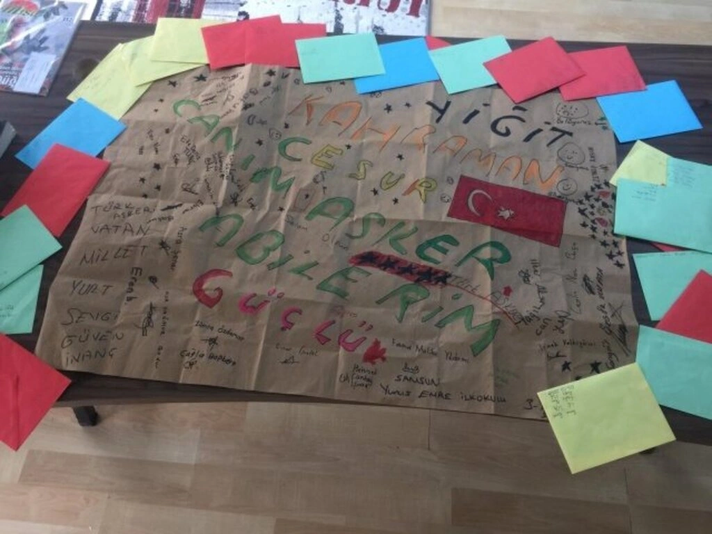 Atakum'dan İdlib'deki Mehmetçiğimize destek mektupları - Resim 9