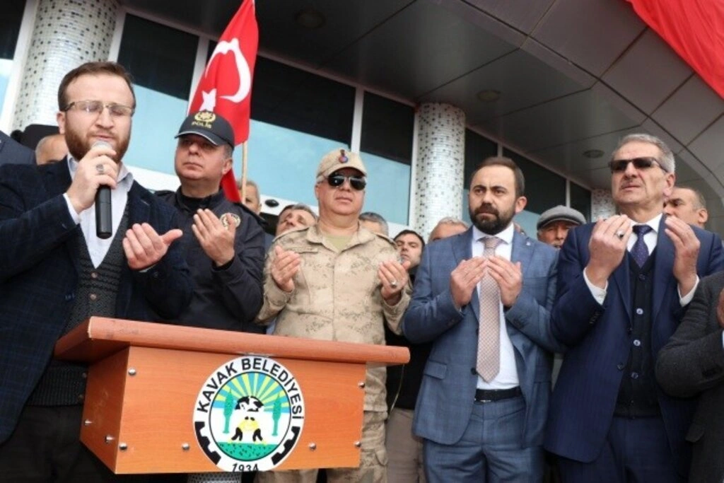 Kavak'ta Şehitlere Saygı Birlik ve Beraberlik Yürüyüşü Düzenlendi - Resim 2