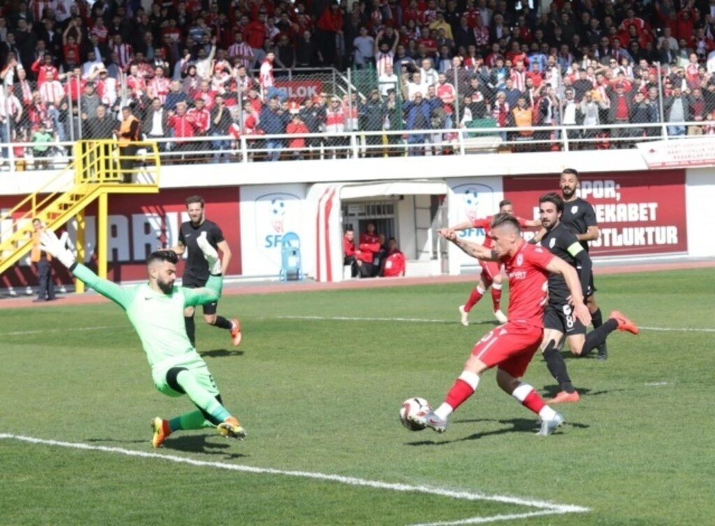 Sancaktepe FK :0, Samsunspor :1 (Maçtan Görüntüler) - Resim 13