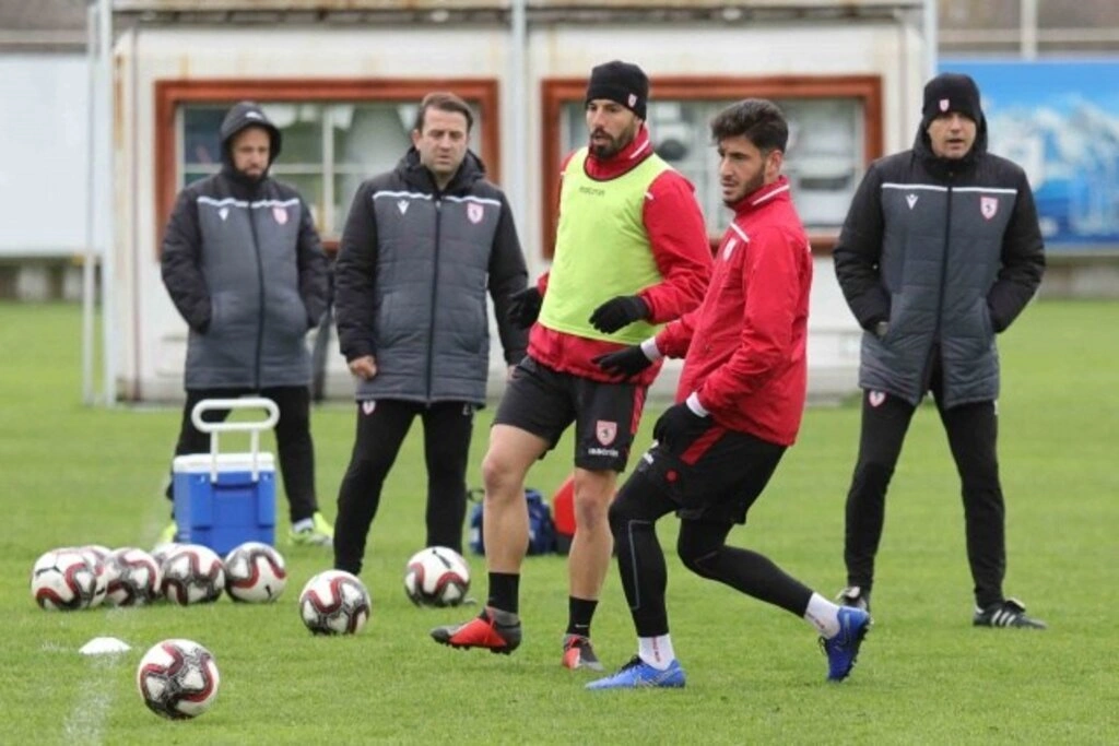 Samsunspor Hacettepe Maçı Hazırlıklarına Başladı - Resim 4