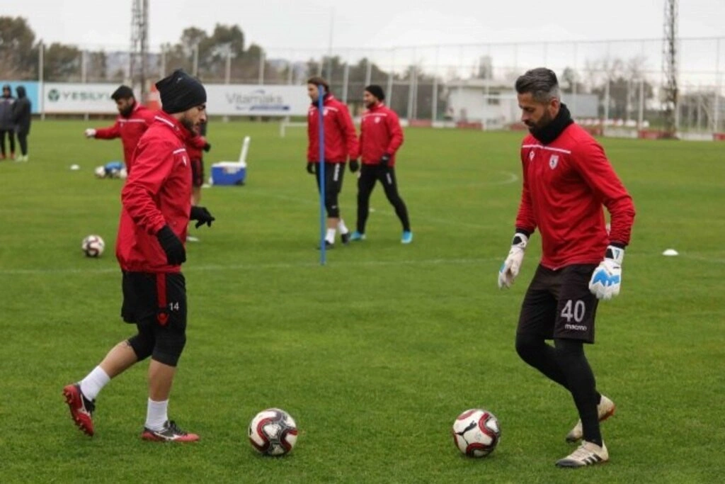 Samsunspor Hacettepe Maçı Hazırlıklarına Başladı - Resim 5