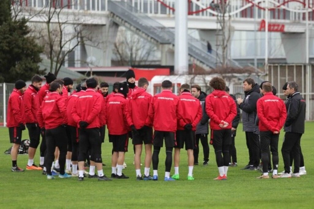 Samsunspor Hacettepe Maçı Hazırlıklarına Başladı - Resim 6