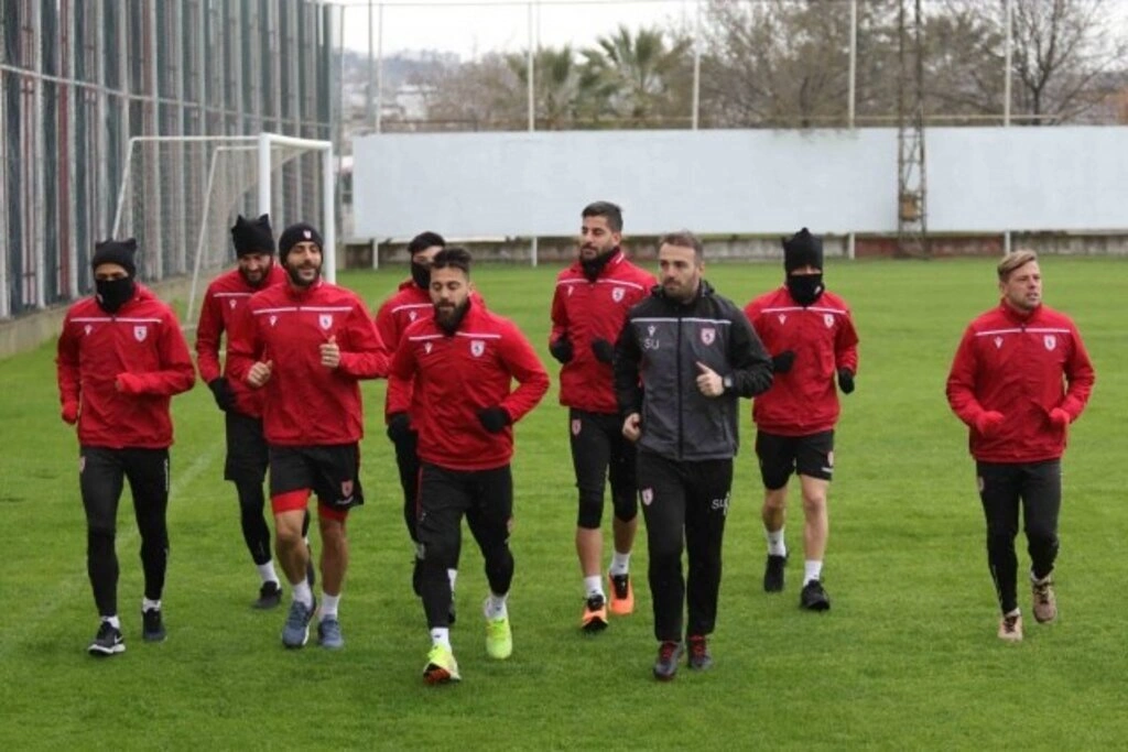 Samsunspor Hacettepe Maçı Hazırlıklarına Başladı - Resim 7