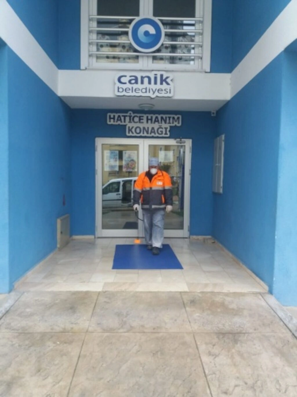 Canik'te İlçenin Tamamında Dezenfekte Çalışmaları Var - Resim 11