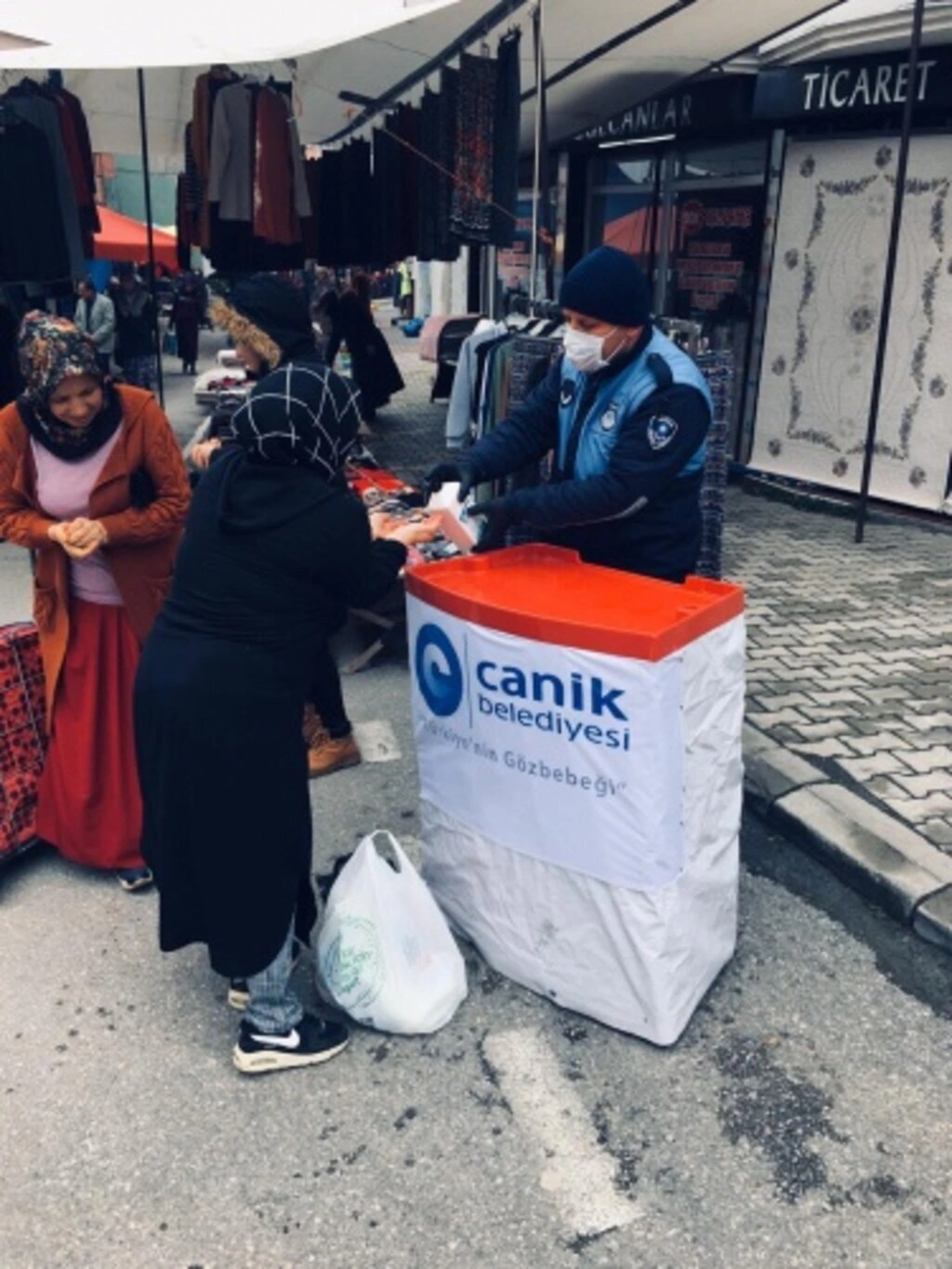 Canik'te İlçenin Tamamında Dezenfekte Çalışmaları Var - Resim 8