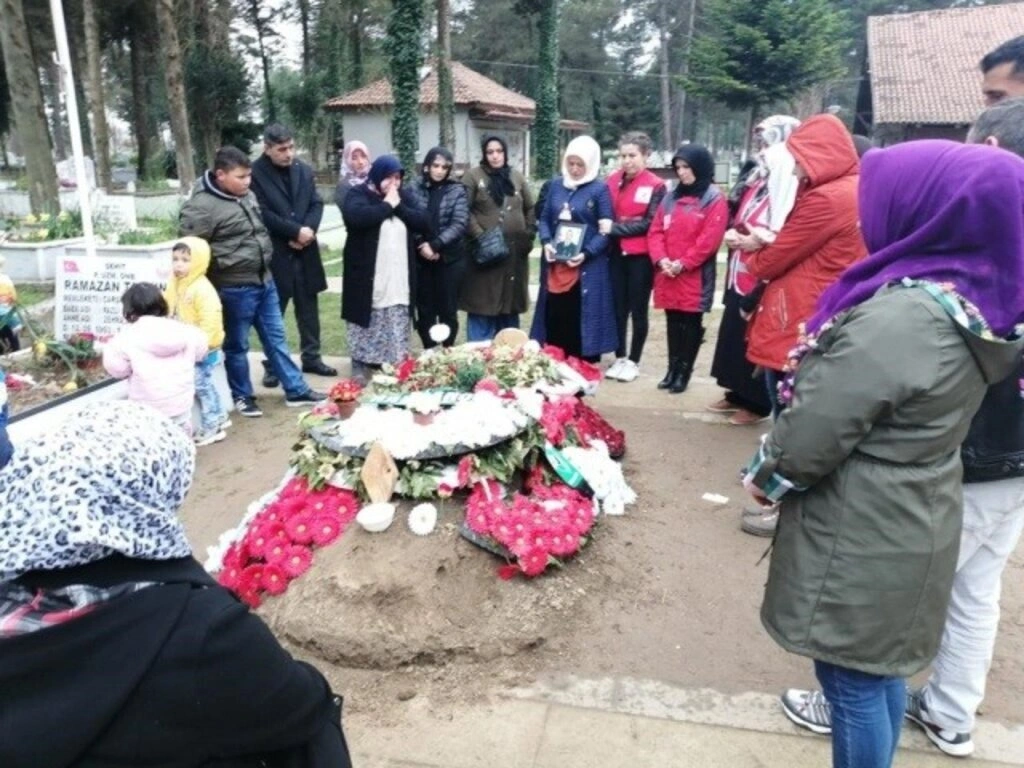 Türk Kızılayı Canik Şubesi Şehit Pakel’in ailesini ziyaret etti - Resim 3