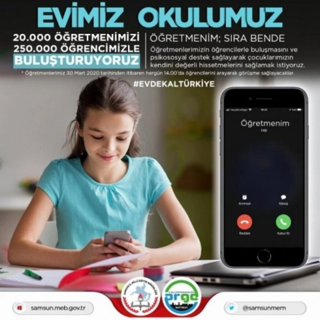 Öğretmenler öğrencilerini arıyacak! Evimiz Okulumuz Projesi - Resim 1