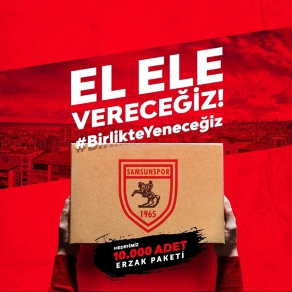 Samsunspor'dan yardım kampanyası - Resim 2