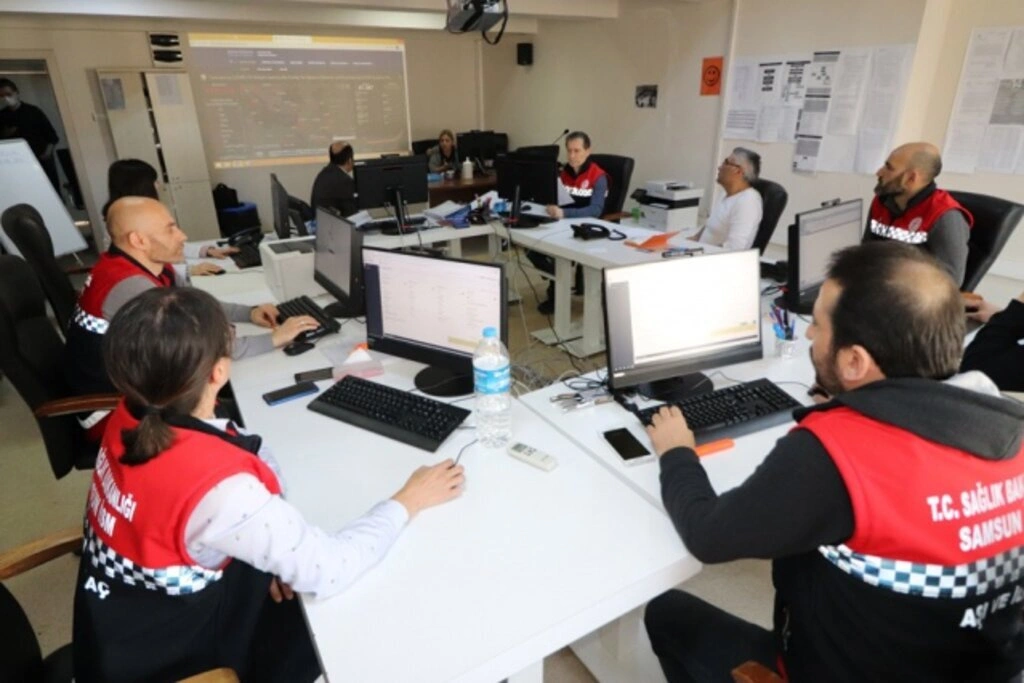 Samsun'da koronavirüs ile mücadele bu merkezden yönetiliyor - Resim 4