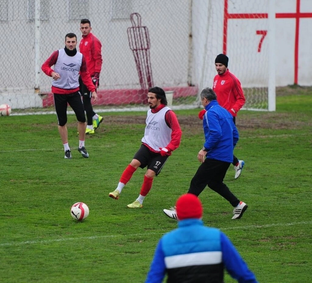 Samsunspor Antalyaspor maçının hazırlıklarını sürdürüyor - Resim 8