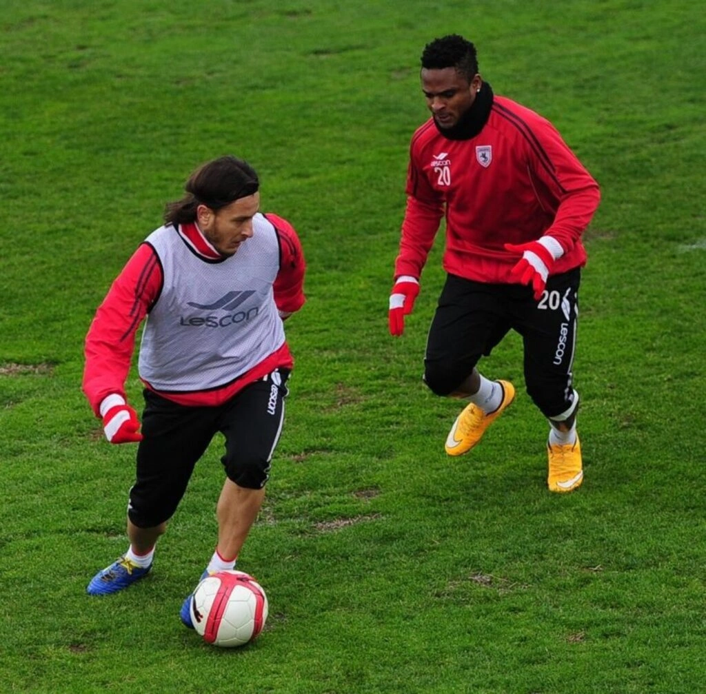 Samsunspor Antalyaspor maçının hazırlıklarını sürdürüyor - Resim 9