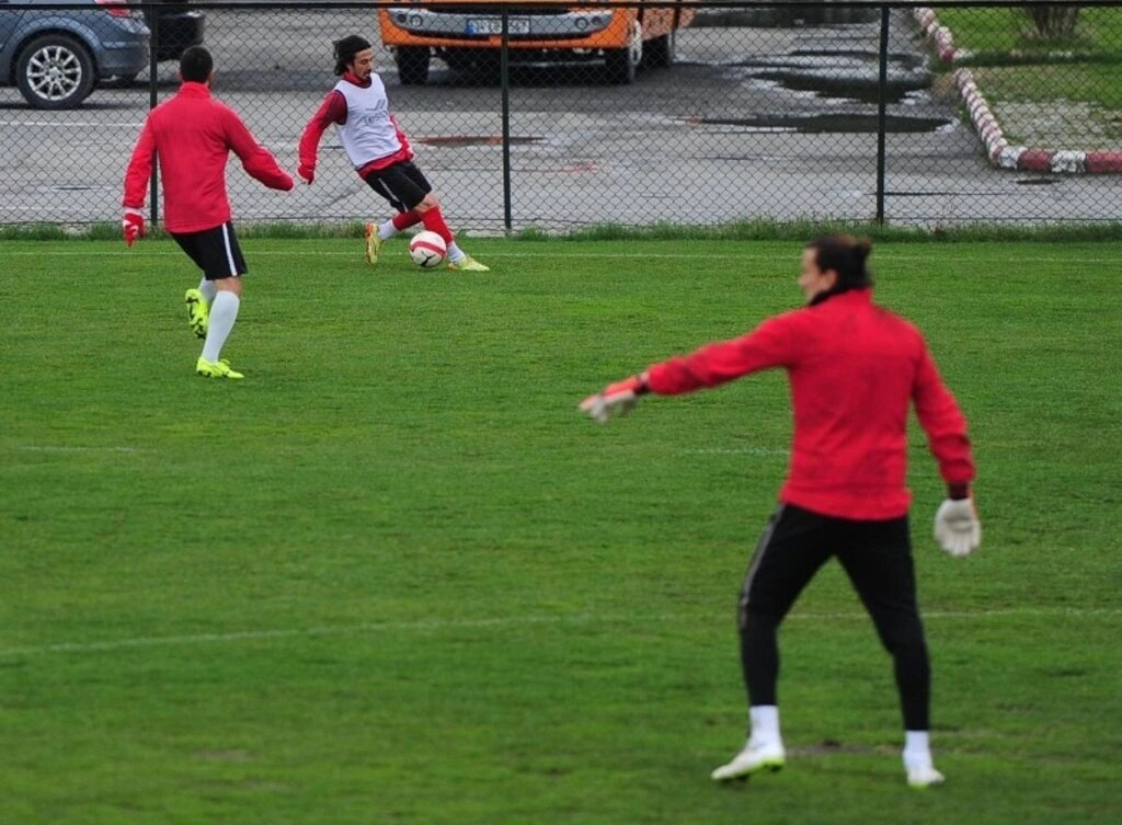 Samsunspor Antalyaspor maçının hazırlıklarını sürdürüyor - Resim 10