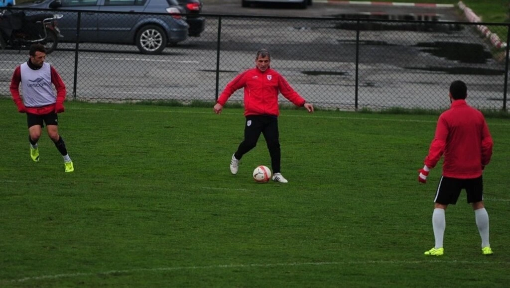 Samsunspor Antalyaspor maçının hazırlıklarını sürdürüyor - Resim 16