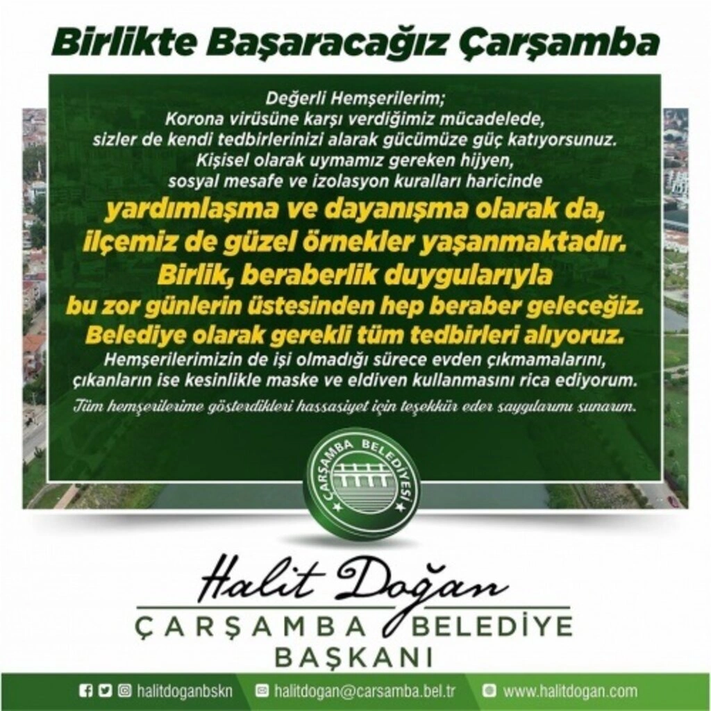 Çarşamba ilçesinde bazı pazar yerleri kapatıldı - Resim 3