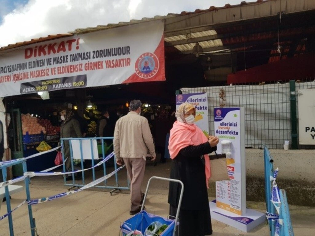Bafra Belediyesinden Maske Dağıtımı - Resim 2