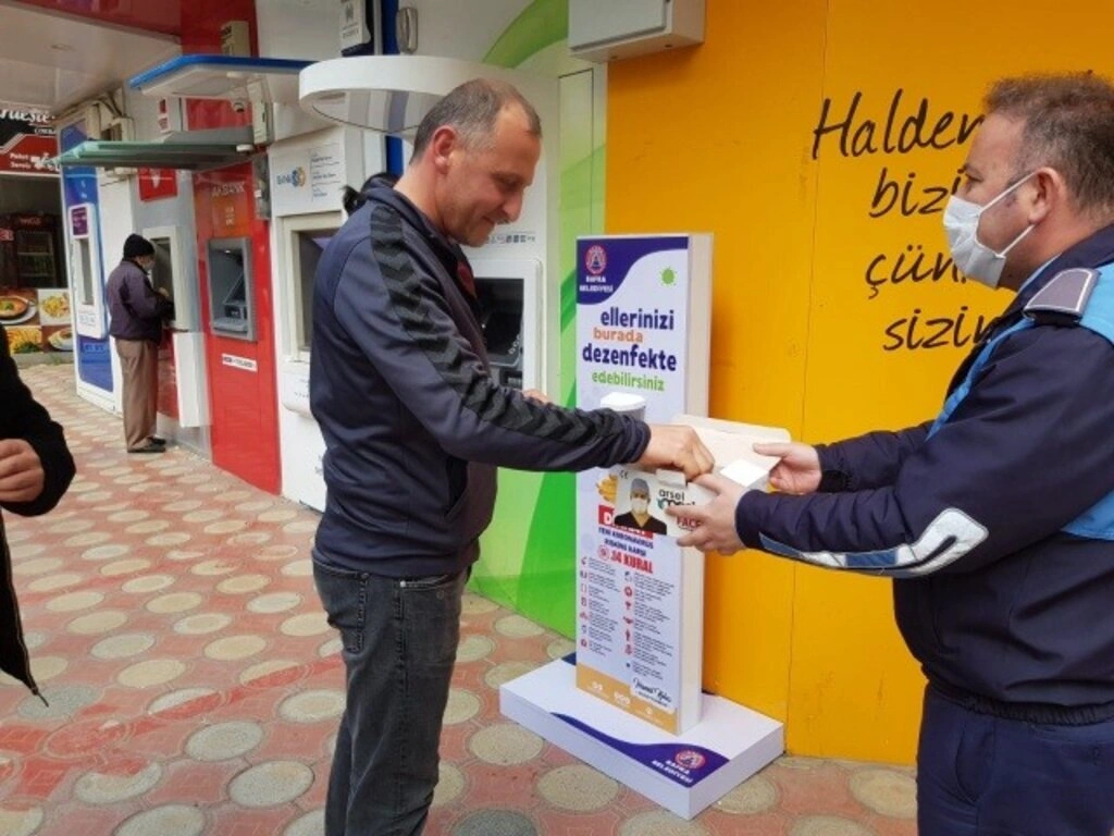 Bafra Belediyesinden Maske Dağıtımı - Resim 3