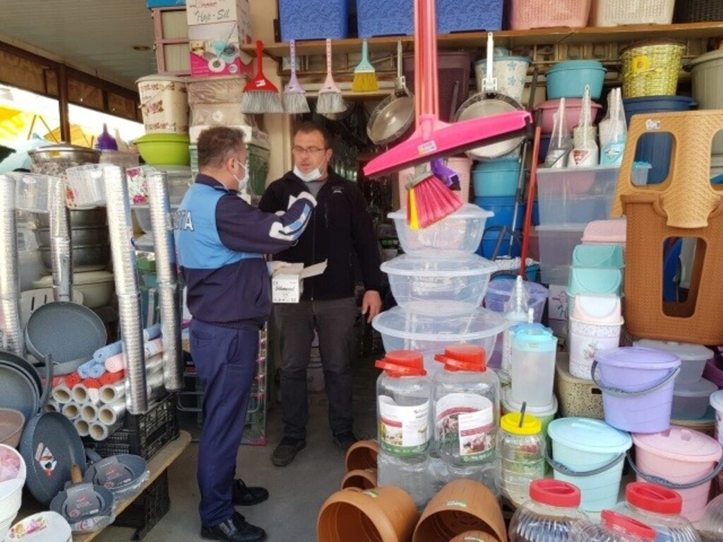 Bafra Belediyesinden Maske Dağıtımı - Resim 8