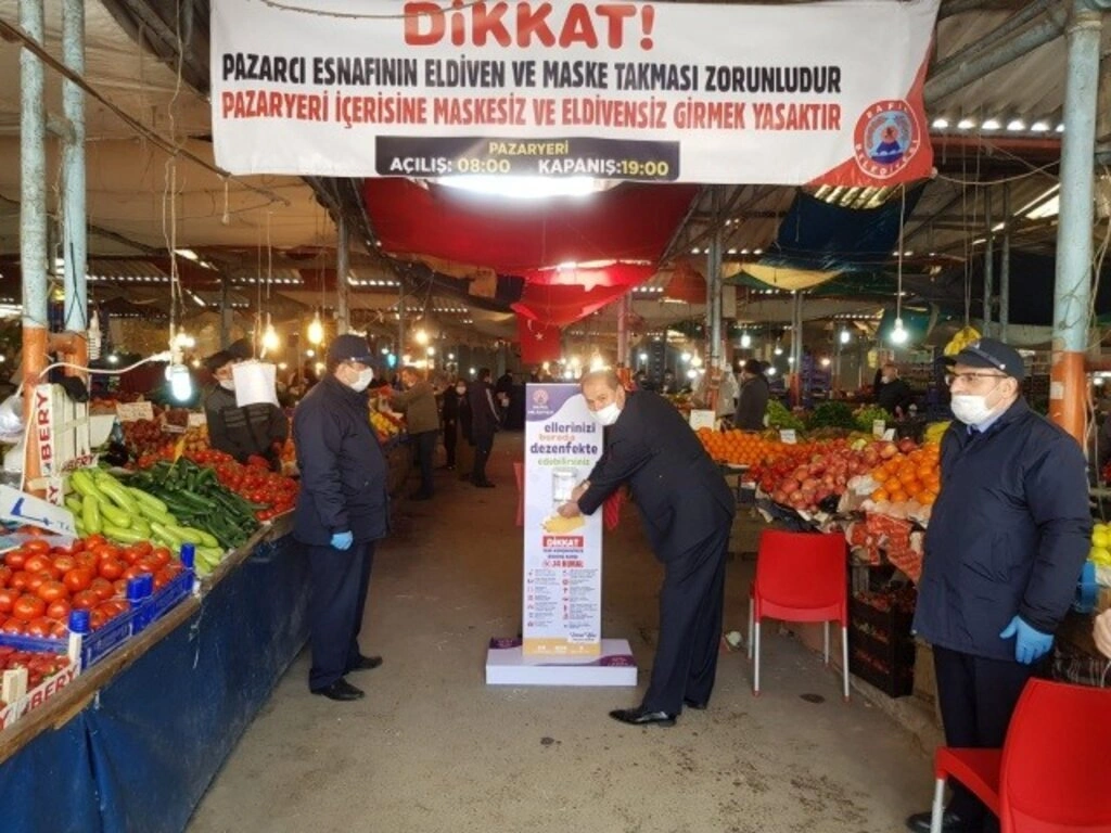 Bafra Belediyesinden Maske Dağıtımı - Resim 9