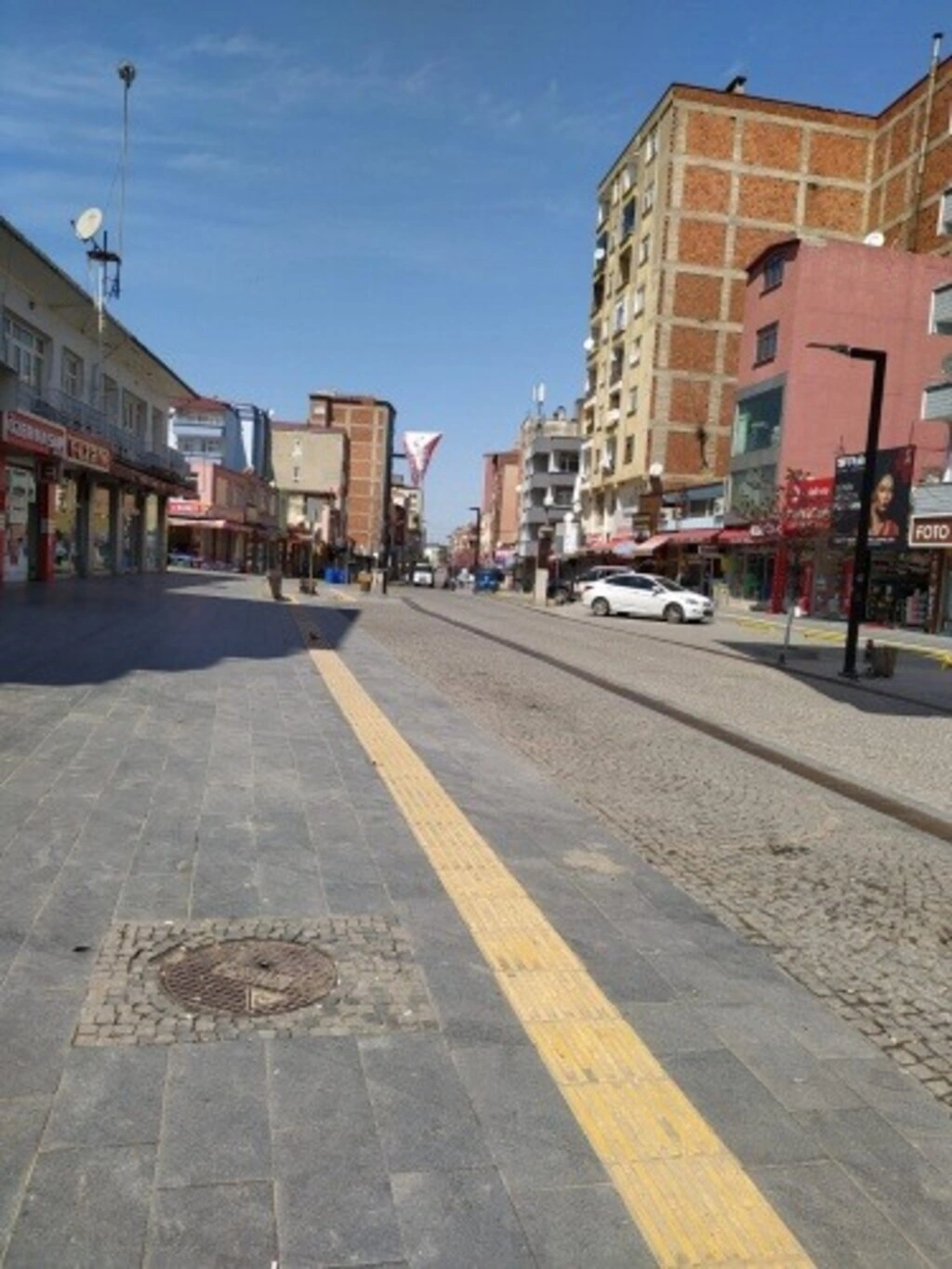 Sokağa çıkma yasağında Samsun sokakları havadan görüntülendi - Resim 24
