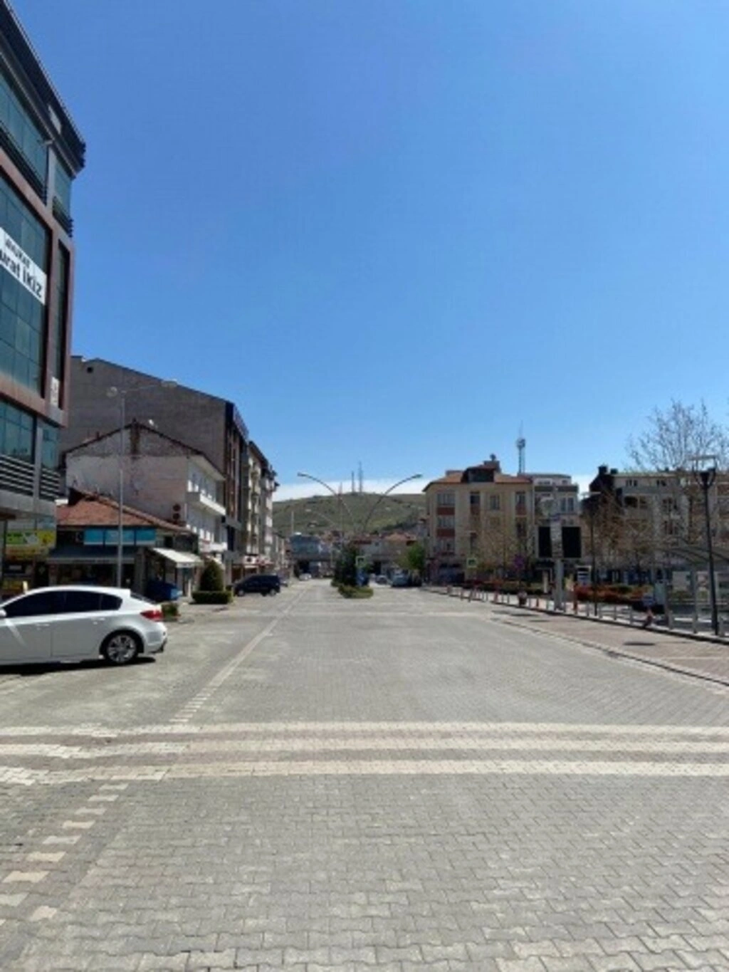 Sokağa çıkma yasağında Samsun sokakları havadan görüntülendi - Resim 25