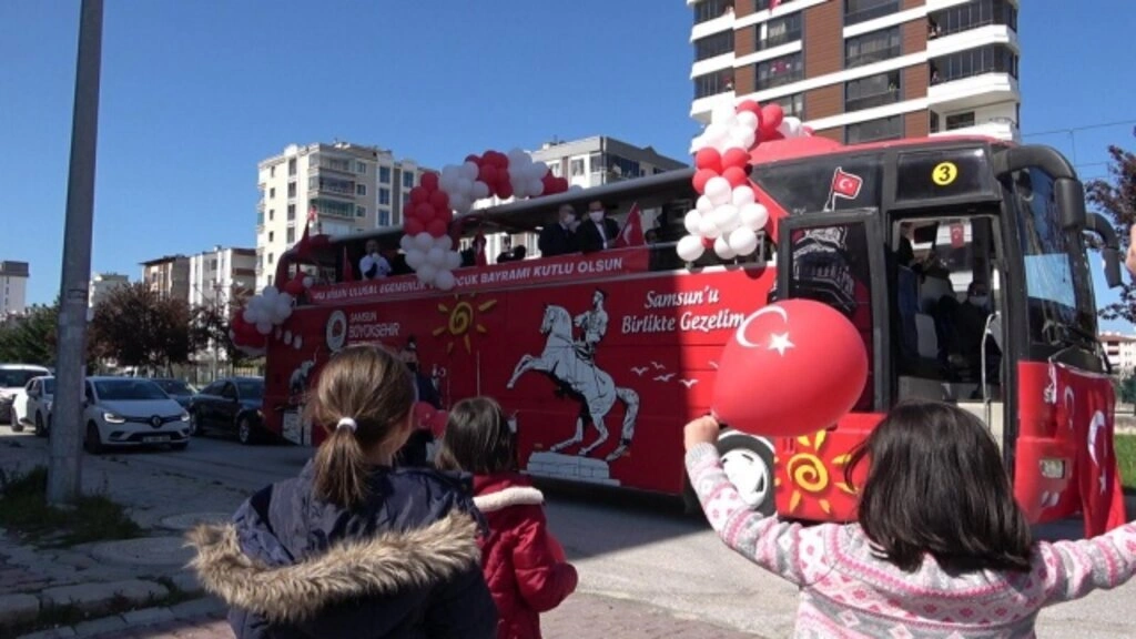 Samsun da 23 Nisan Böyle Kutlandı - Resim 3