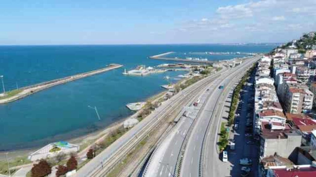 Sokağa Çıkma Kısıtlamasından Muhteşem Samsun Manzaraları - Resim 3