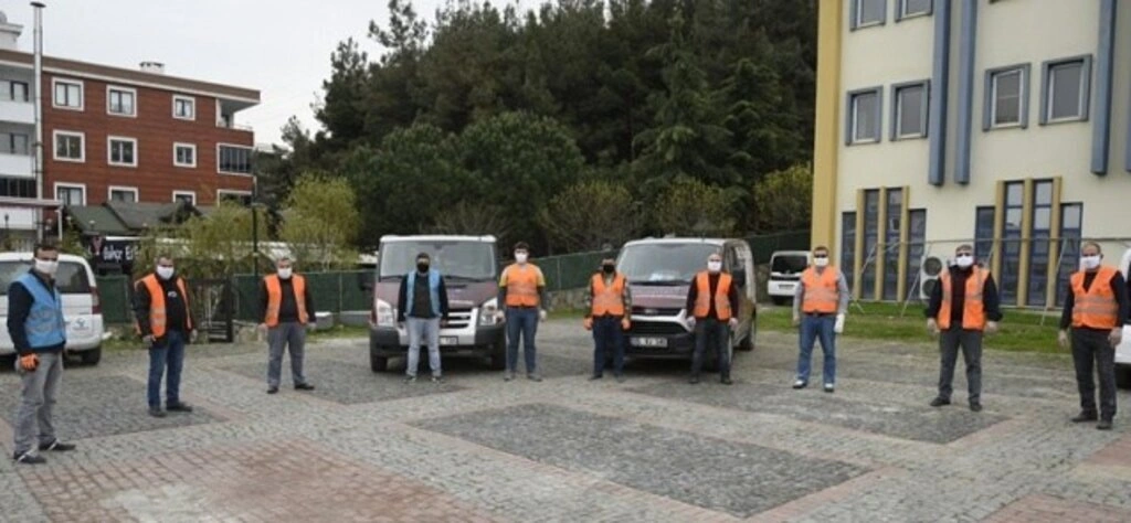 Tekkeköy Belediyesi'nin koronavirüs ile mücadelesi - Resim 9