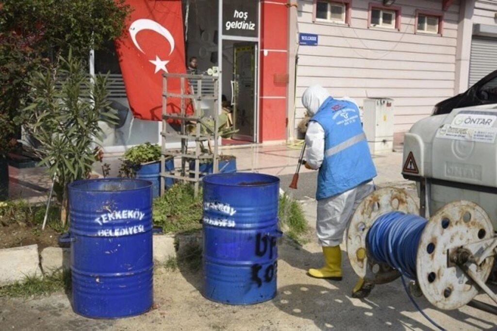Tekkeköy Belediyesi'nin koronavirüs ile mücadelesi - Resim 14