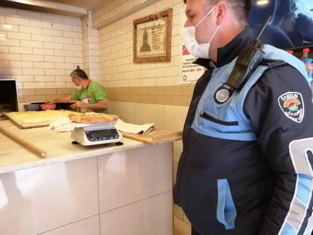 Sokağa Çıkma Yasağı Öncesi İlkadım Zabıtası İş Başındaydı - Resim 5