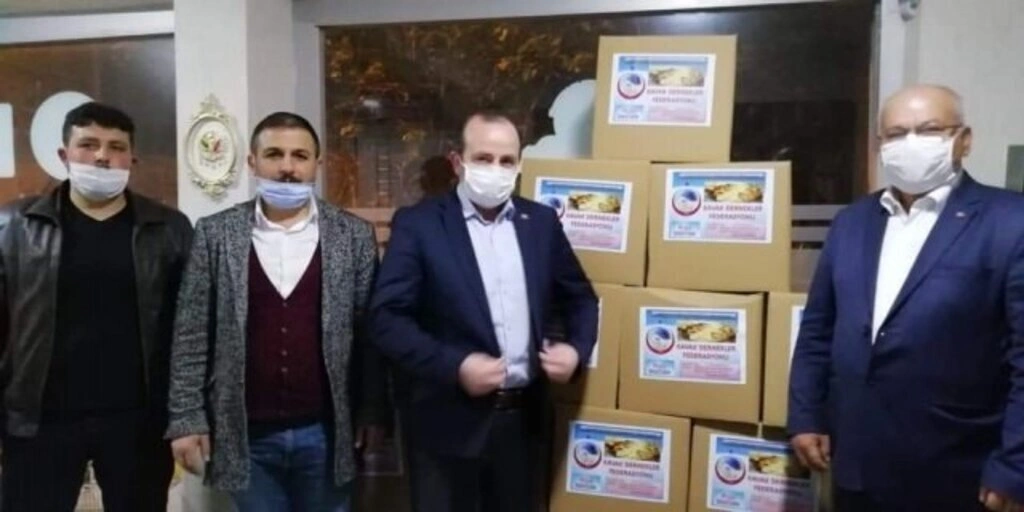 Kavak Dernekler Federasyonu'ndan ihtiyaç sahiplerine Ramazan yardımı - Resim 1