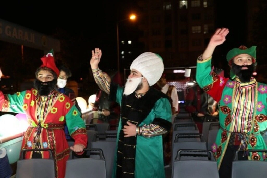 Bafra'da Sele Sepet Top Kandil etkinliği - Resim 3
