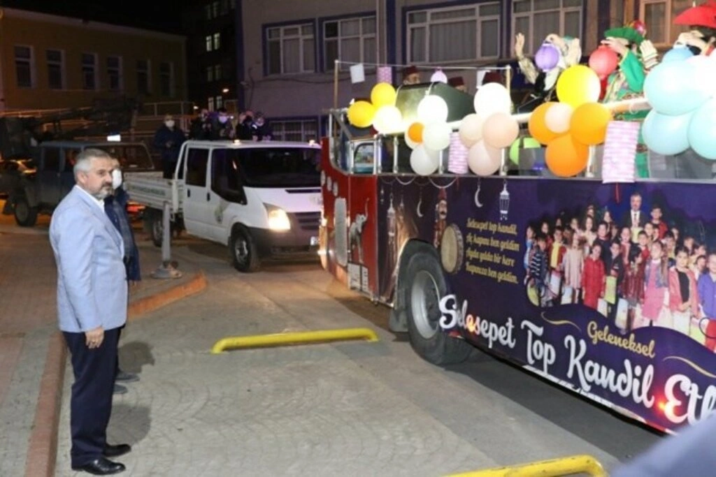Bafra'da Sele Sepet Top Kandil etkinliği - Resim 6