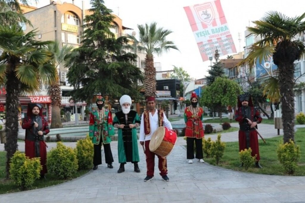 Bafra'da Sele Sepet Top Kandil etkinliği - Resim 10