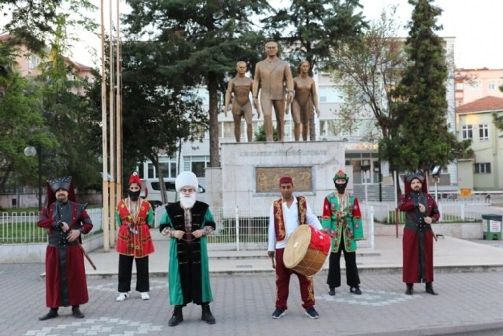 Bafra'da Sele Sepet Top Kandil etkinliği - Resim 11