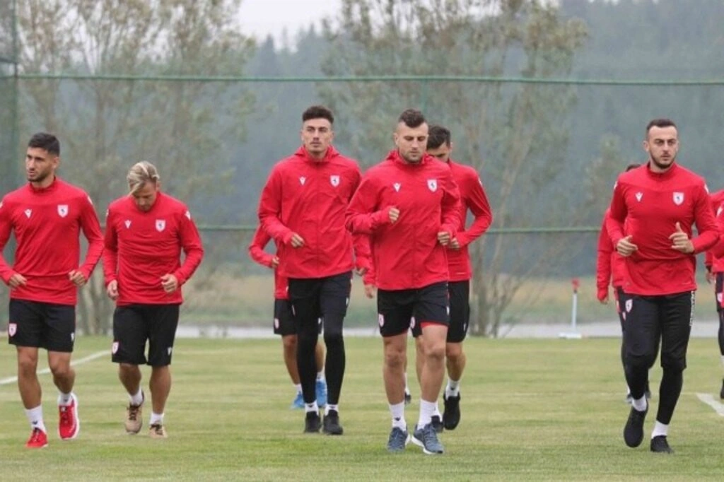 Samsunspor Bolu Kampı'nda ilk antremanını yaptı - Resim 2