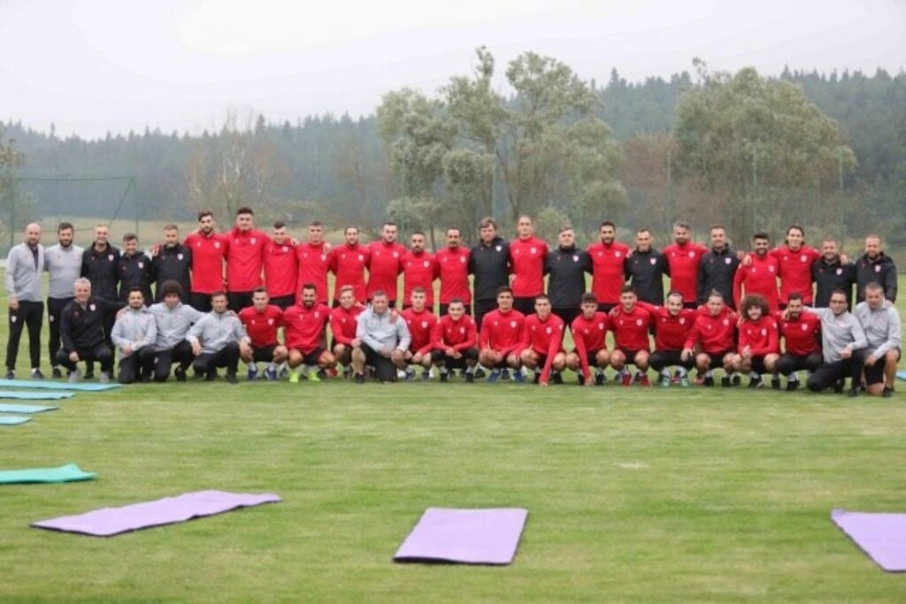 Samsunspor Bolu Kampı'nda ilk antremanını yaptı - Resim 5