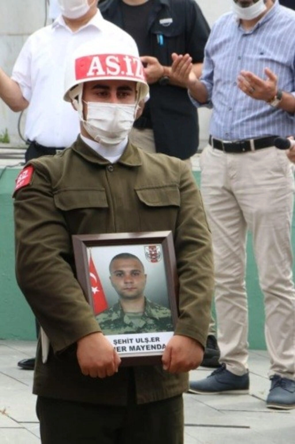 Şehit Er Caner Mayendağı dualarla uğurlandı - Samsun Haber - Resim 1