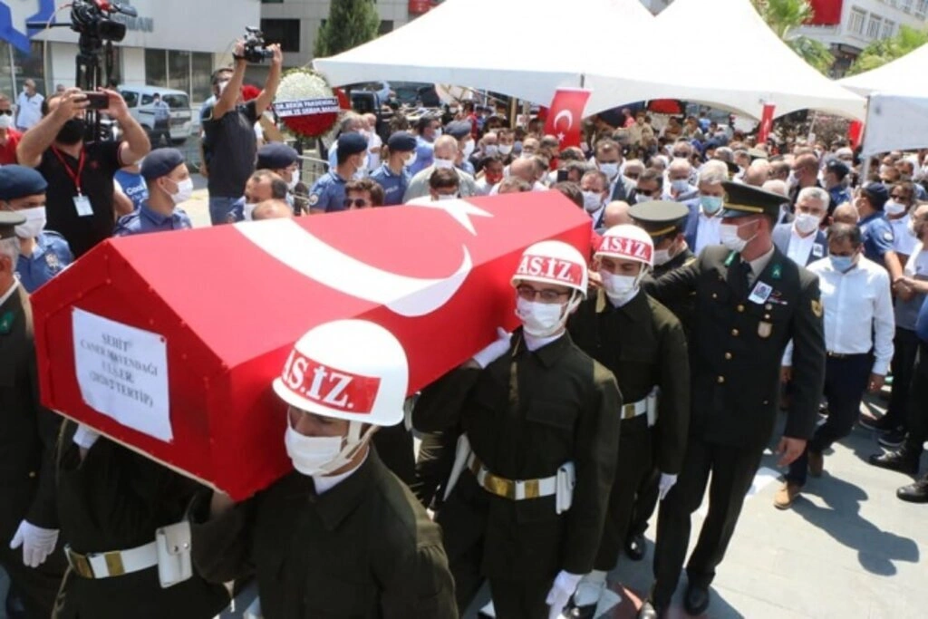 Şehit Er Caner Mayendağı dualarla uğurlandı - Samsun Haber - Resim 4