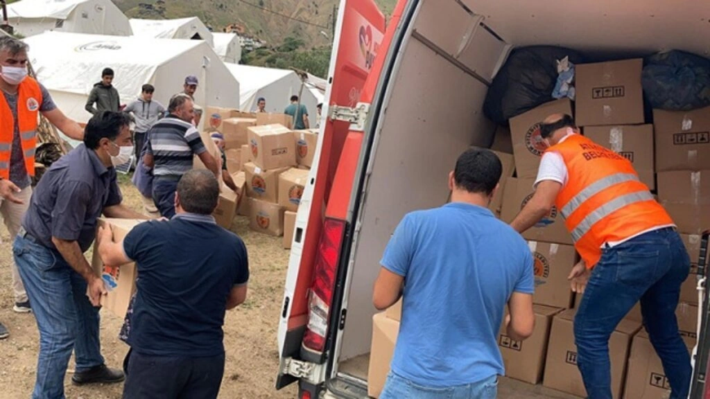 Atakum'dan Yusufeli'ne örnek dayanışma - Resim 1