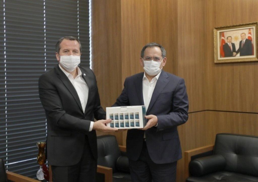 Samsun Büyükşehir Belediye Başkanı Mustafa Demir Memursen Genel Merkezi'nde - Resim 3